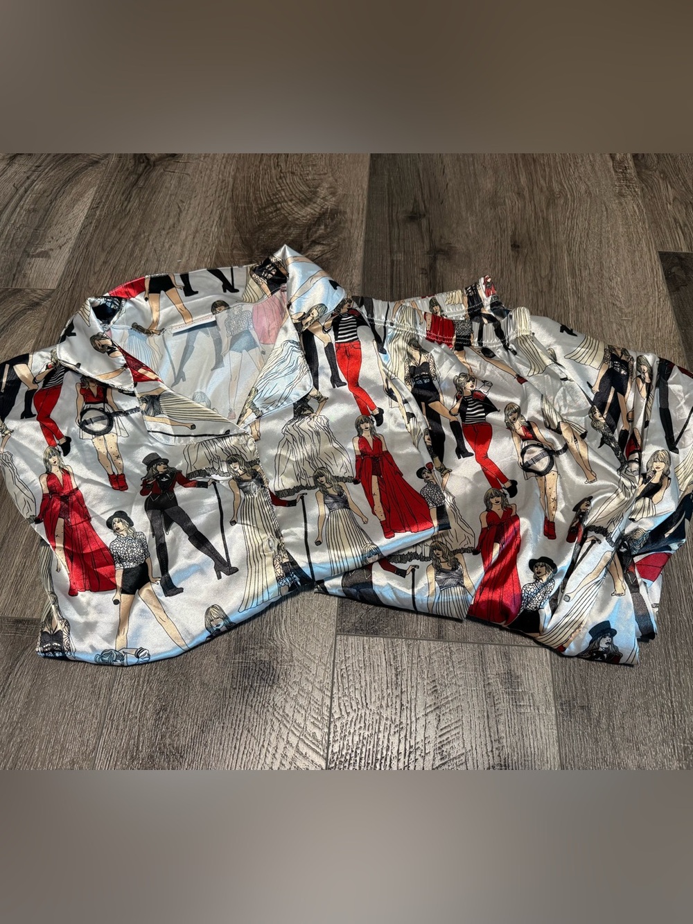 Taylor Swift Red TV Pajama Set